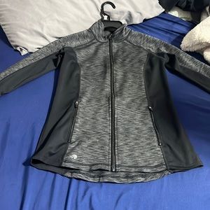 ideology zip tight jacket. women size: xs